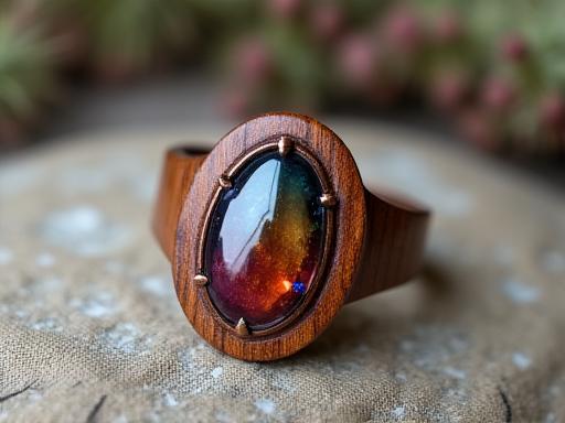 Gioielli legno e gemme naturali